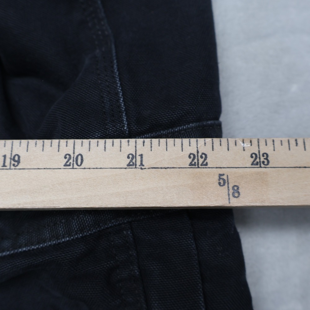 Carhartt Bib‎ Overalls Men 42x32 Black Firm Duck Insulated Quilt Lined Work R38 - Picture 7 of 12